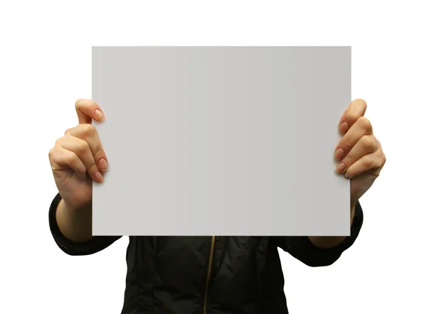 Card blank — Stock Photo, Image