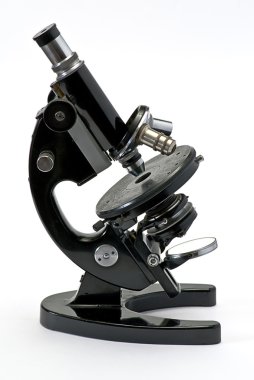 izole eski optik mikroskobu
