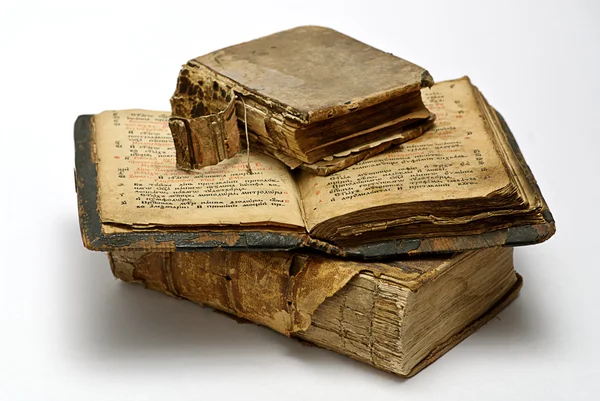 Oude religieuze boeken — Stockfoto