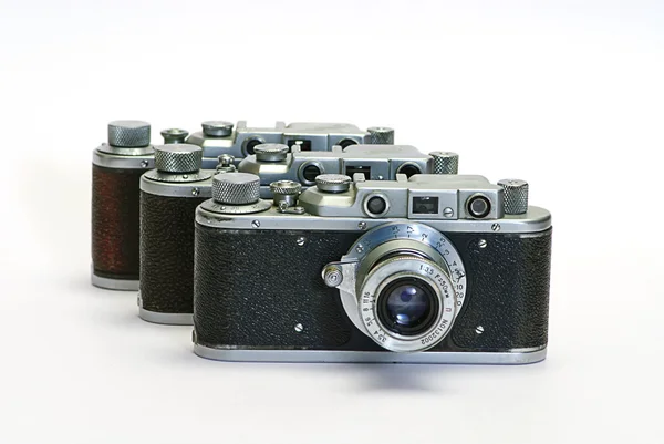 Régi kamerák — Stock Fotó