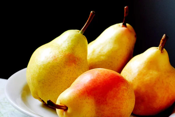 stock image Group of Fresh Ripe Pears