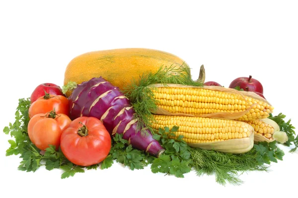 Свежие вкусные овощи — стоковое фото