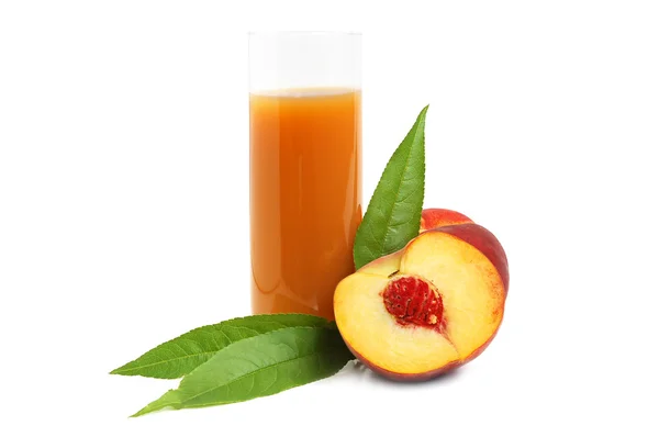 Peach juice — Stock Photo, Image