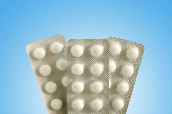 Packs of tablets — Stock Photo, Image