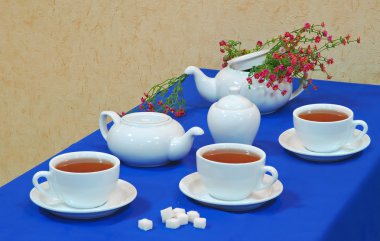 English tea clipart