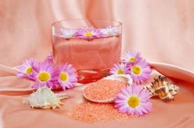 Spa and body care background clipart