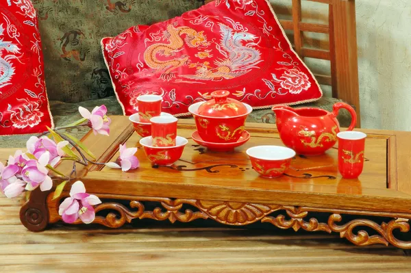 Ceremonia herbaty — Zdjęcie stockowe