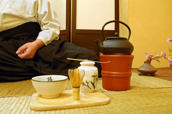 Cérémonie japonaise du thé — Photo