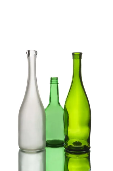Drei Weinflaschen — Stockfoto
