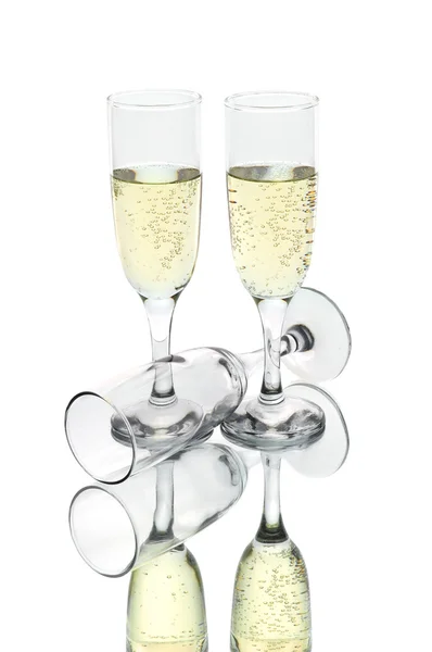 Şampanya flüt — Stok fotoğraf