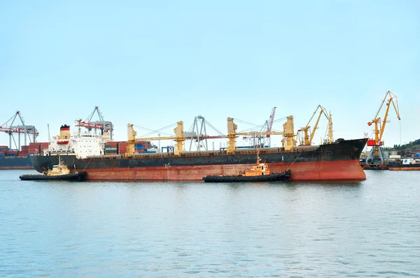Freight port — Stock Photo, Image