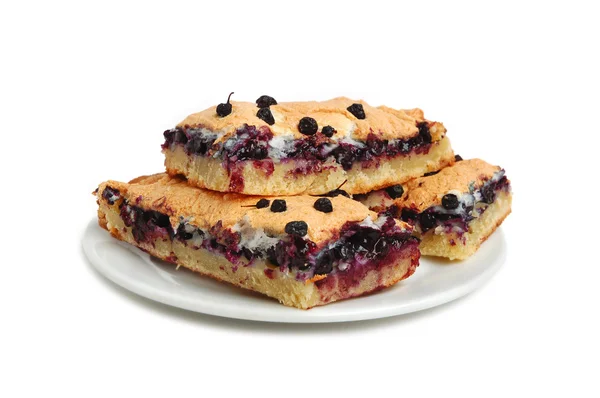 Bilberries pie — Stock Photo, Image