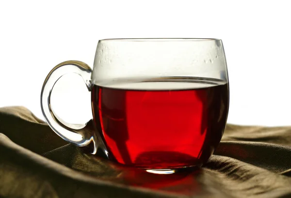 Чашка фруктового чая руибос — стоковое фото