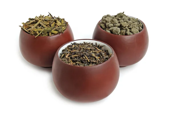 Three tea cups — Stock Photo, Image