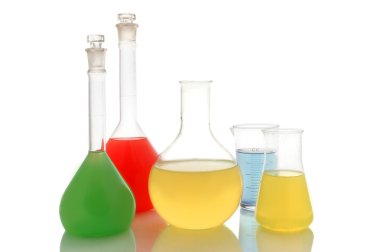 Chemical retorts clipart