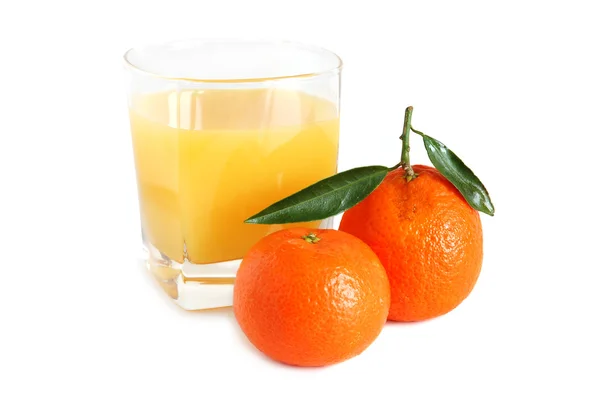 Succo di mandarini dolci — Foto Stock