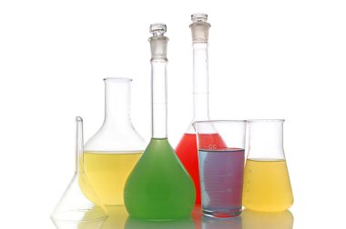 Chemical retorts clipart