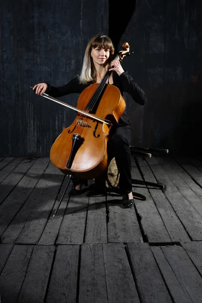 Magnifique violoncelliste — Photo