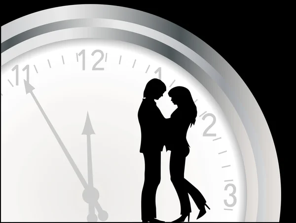 Couple Date Time — Stok fotoğraf