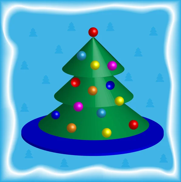 Christmas pine — Stock Photo, Image