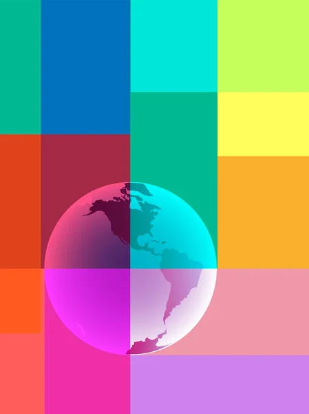 Farben des Planeten Erde — Stockfoto