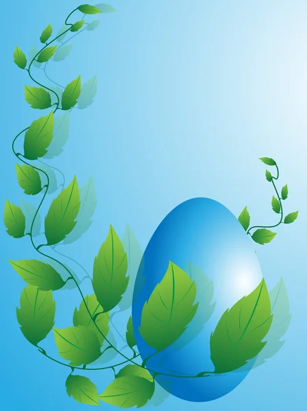 Stock image Egg and branch