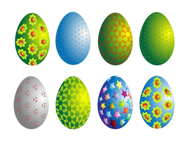 Os ovos ornamentados —  Vetores de Stock