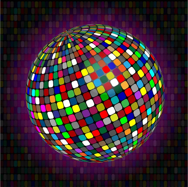 A esfera de cores — Vetor de Stock