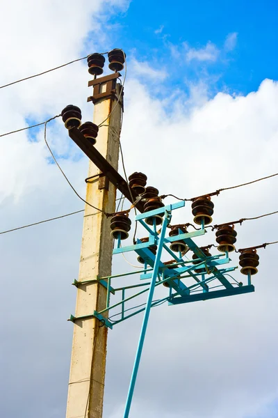 Elektromos pillér — Stock Fotó