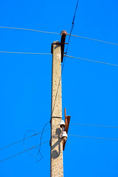 Pilar elétrico — Fotografia de Stock
