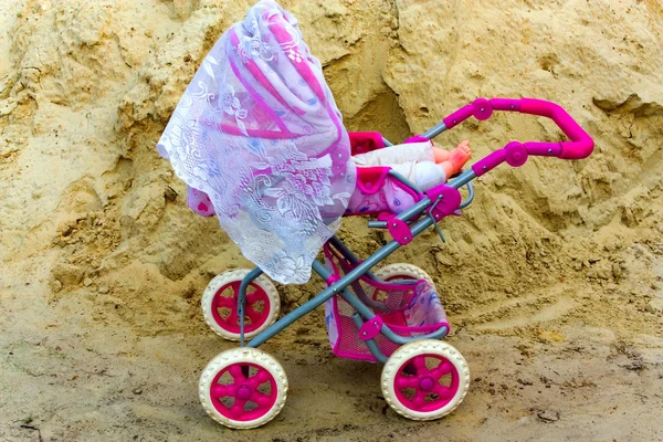 Baby barnvagn — Stockfoto