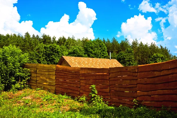 Casa da floresta — Fotografia de Stock