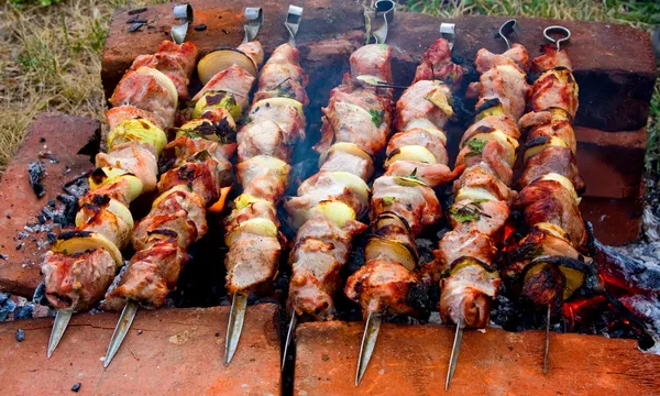 Shish kebab — Stock Photo, Image