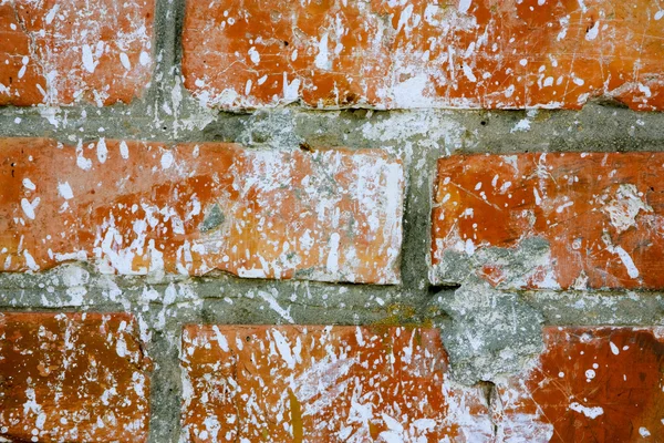 Mur de briques sale — Photo