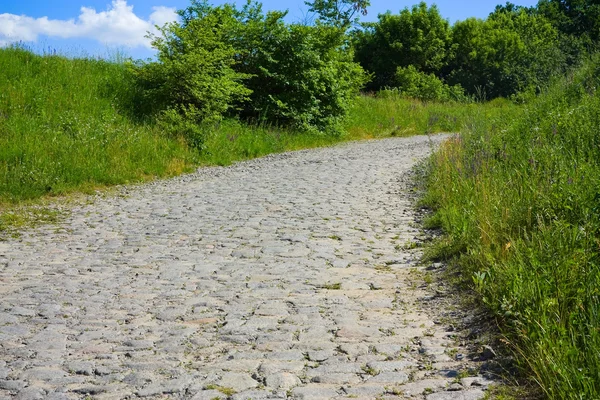 Eski taş yol — Stok fotoğraf