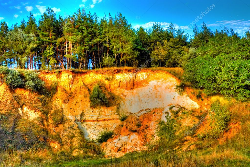 Sand pit — Stock Photo © AlexanderZam #1092860