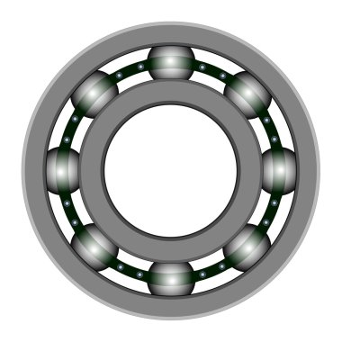 Ball bearing clipart