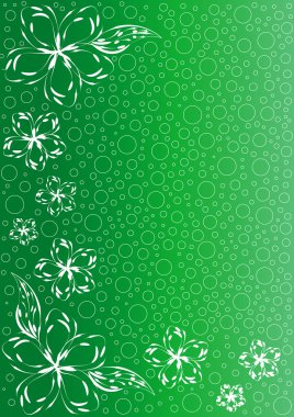 Nature green background clipart