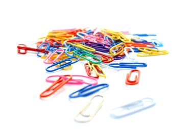 Paper clips clipart