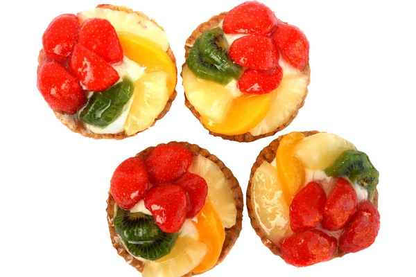 Tortas de frutas — Foto de Stock