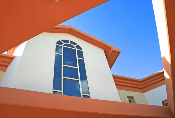 Windows van villa — Stockfoto