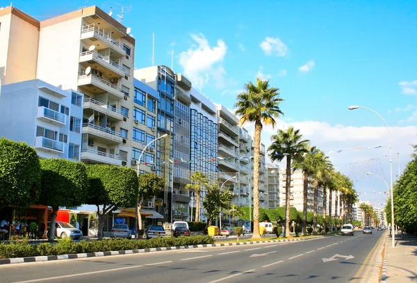 Limassol street — Stock Photo, Image