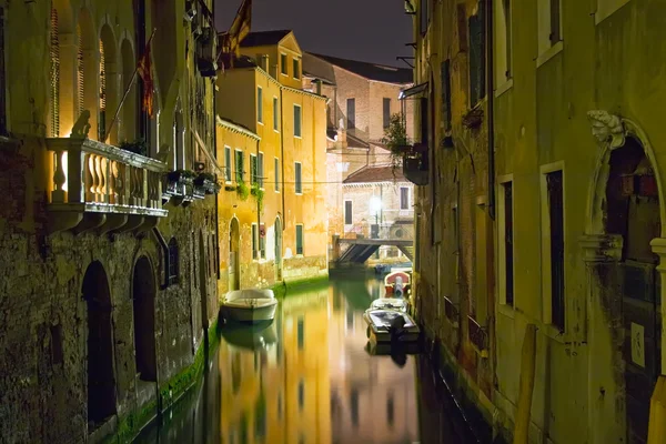 Blick Auf Den Kanal Venedig Italien — Stockfoto