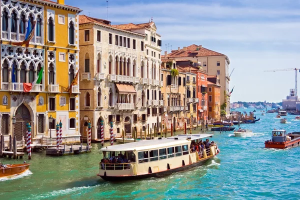 Grand Canal Βενετία Ιταλία — Φωτογραφία Αρχείου