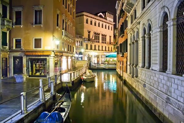 Visa Canal Venedig Italien — Stockfoto