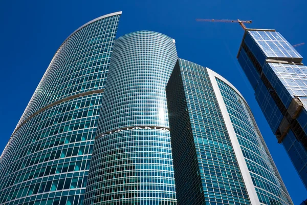 Hög business skyskrapor — Stockfoto