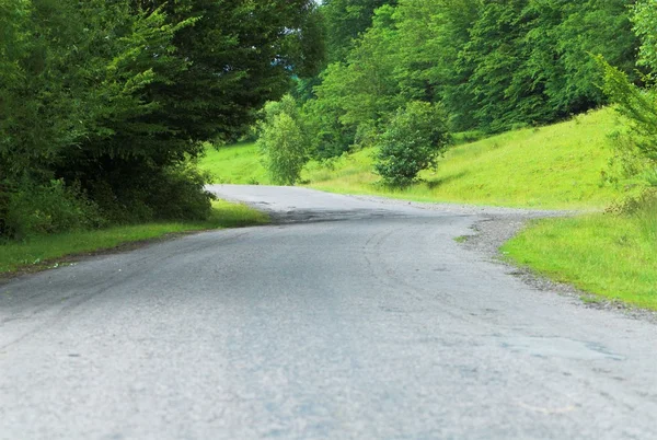 stock image Empty rural road