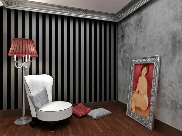 3D interior Imagen de archivo
