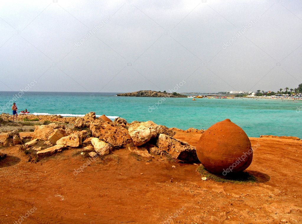 Agia Napa beach in Cyprus