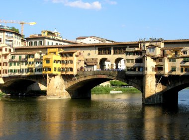 Ponte veccio içinde firenze, İtalya